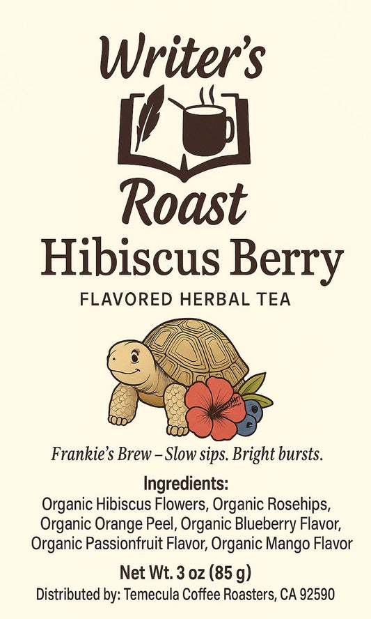 Hibiscus Berry Caffeine-Free Herbal Tea – Loose Leaf | Writer’s Roast Signature Series