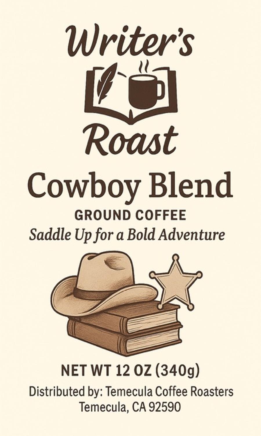 Cowboy Blend – Medium + Dark Roast Coffee | Writer’s Roast