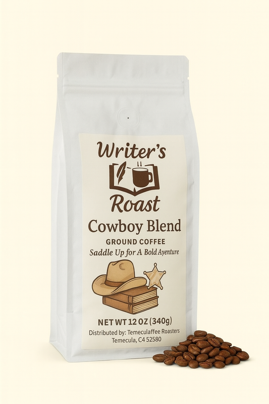 Cowboy Blend – Medium + Dark Roast Coffee | Writer’s Roast